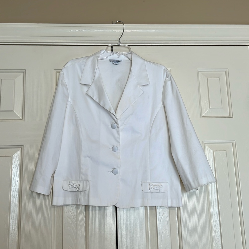 White classy jacket